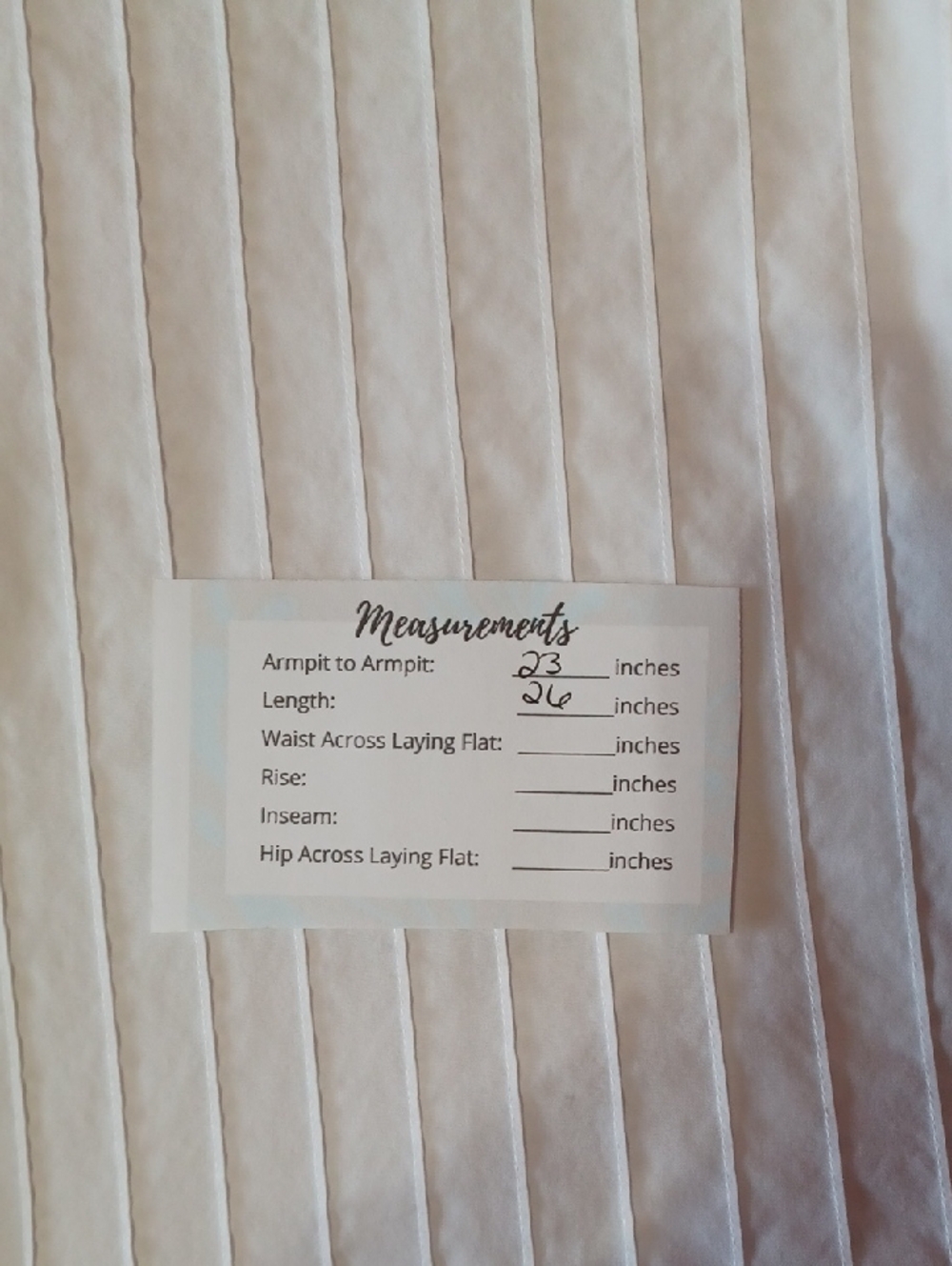 Talbots White Long Sleeve Button Front Shirt Textured Vertical Stripe Front - Picture 15 of 15